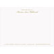 Script Name with Line Above Flat Note Cards - Raised Ink Image 3 of 3